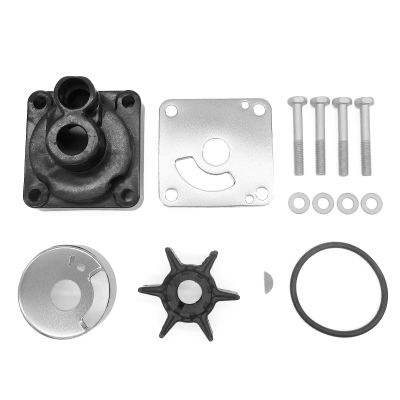 Boat Motor 6L2-W0078-00 Water Pump Repair Kit With Housing for Yamaha 20HP 25HP Outboard Engine,for Sierra Marine 18-3431