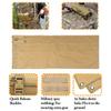 Khaki Tactical Shooting Mat - Outdoor Professional Waterproof Non-Slip Shooting Mat with Front and Rear Support Sandbags view 4