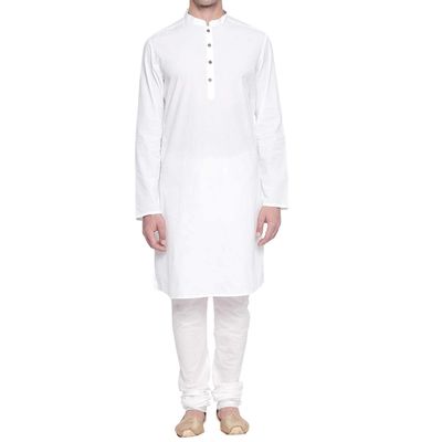 Men's Kurta with Pajama Set Cotton Traditional Festival Season Wedding Any Occasion