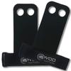 WOD Nation Barbell Gymnastics Grips for Pull-up Training - Black, Large - Leather Pull-Up Palm Grips & Kettlebell Hand Protector for Barbells view 1