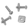 3 Pcs Fin Screws for, Pan Stainless Steel Screws for Long Board Paddle Board, for Plastic Single for Glass Fiber Reinforced Plastic Single (M5*19MM) view 2
