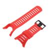 Inzopo Spare bracelet Lightweight Rubber Band Instrument For Clock Black Red view 2