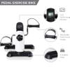 Pedal Exercise Mini Cycle Bike - Smart Under Desk Bike Great for Seniors and Office Workers to Tone and Strengthen Arms and Legs - Digital Display - Ergonomic Pedals Designed to Fit Every Size Foot view 3