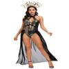 JJ-GOGO Sexy Women's Greek Goddess Costume Snake Lover Halloween Party Costume view 4