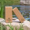 Tranquil Yogi Illume Cork Yoga Block - Natural Cork - Non-Slip Yoga Brick - Essential Yoga Support - High Density - Sustainably Sourced - 4" x 6" x 9" - 1 Piece view 3