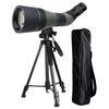 Wearable4U thln ptis Argos 20-60x85 Spotting Scope - 45 Degree with Tripod and Carrying Bag Bundle (Green/Black) view 1