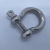 OWAYOTO Screw Pin Anchor Shackle 1/4 Inch 6mm 304 Stainless Steel Heavy Duty 6pcs view 1