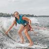 Womens Neoprene Wakesurf Comp Vest - Designed Exclusively for Wake Surfing, but Great for All Other Watersports Activities! (Aqua, XL) view 2