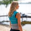 Womens Neoprene Wakesurf Comp Vest - Designed Exclusively for Wake Surfing, but Great for All Other Watersports Activities! (Aqua, XL) view 3