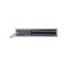 Rothco Thin Blue Line Flag Patch Keychain view 3