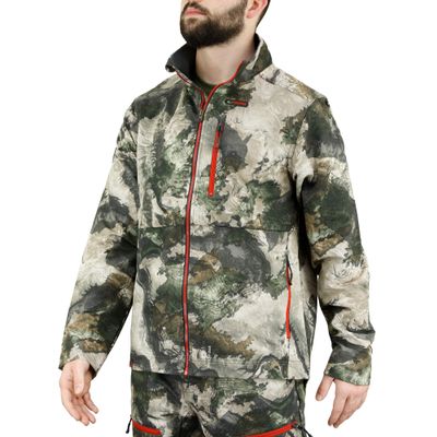 Mossy Oak Hunting Jacket for Men, Camo Hunting Jacket for Men, Mid-Season Camo