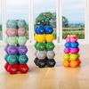 METIS Neoprene Hex Dumbbells | Premium Set of Hand Weights For Home & Gym Workouts [1LB - 35LBS] (5lbs) view 2