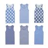 Buyless Fashion Boys Scoop Neck Tagless Undershirts Soft Cotton Tank Top (6 Pack) 11-12 view 3