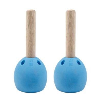 Atomik Rock Climbing Set of 2 Peg Board Receivers for Vertical Walls in Blue
