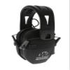 Walker's Razor Tacti-Grip Earmuffs- Black, High Performance Silicone Composite Slip Free Headband- Natural Sound Clarity Full Dynamic Range 23 NRR view 1
