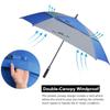 G4Free Extra Large Golf Umbrella 68 inch Square Vented Windproof Auto Open Double Canopy Oversized Stick Umbrella view 4