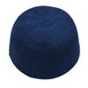 TheKufi Dark Blue Open-Weave Nylon Stretchy Soft and Comfortable Kufi Hat Skull Cap Beanie (M -22.5" (57.2cm)) view 4