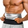 LODAY Waist Trimmer for Men Stomach Trainer Sweat Workout Shaper,Neoprene-Free Slimming Sauna Belt (Black, M) view 1