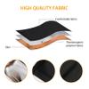 LODAY Waist Trimmer for Men Stomach Trainer Sweat Workout Shaper,Neoprene-Free Slimming Sauna Belt (Black, M) view 3