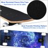 ChromeWheels 31 inch Skateboard Complete Skateboards Double Kick Skate Board 7 Layer Canadian Maple Deck Skateboard for Kids and Beginners view 3