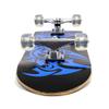 ChromeWheels 31 inch Skateboard Double Kick Skate Board Cruiser Longboard 8 Layer Maple Deck Skateboards for Kids and Beginners view 4