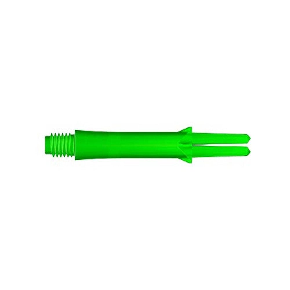 LSTYLE Dart Shafts | Green | Medium 260 | 1 Set (3 Shafts) | for Soft Tip & Steel Tip Darts