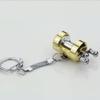 Baosity Fishing Drum Reel Miniature Novelty Gift Keychain view 3