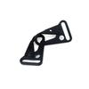 Coshar 20Pcs Zinc Alloy Enlarged Mouth Clip Sling Clasp Hooks 1-Inch for keychain Snap Hooks Outdoor Backpack, Black view 4