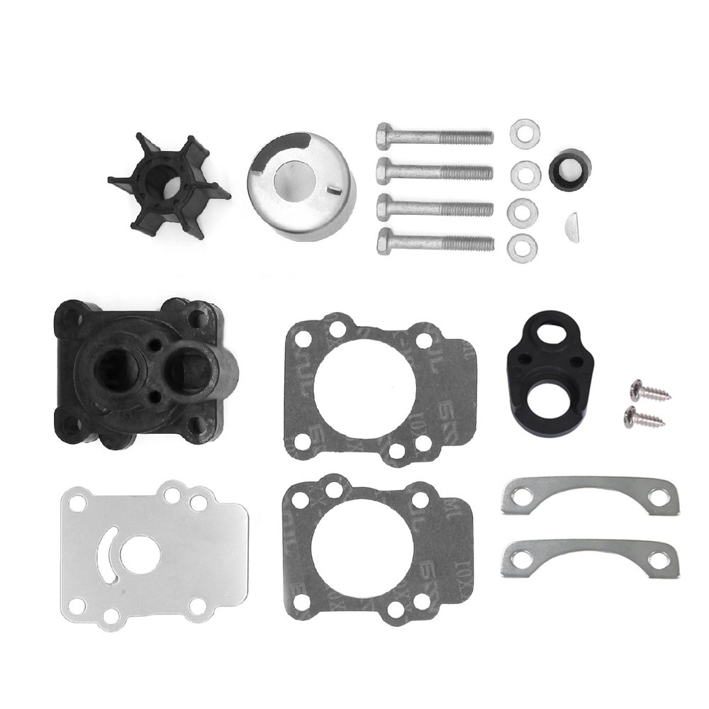 Boat Motor 682-W0078-00 682-W0078-01 682-W0078-A1 682-W0078-A2 682-W0078-A3 Water Pump Repair Kit With Housing for Yamaha 9.9HP 15HP 2/4 Stroke Outboard Engine,for Sierra Marine 18-3148