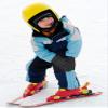 SATINIOR 2 Pairs Kids Waterproof Snow Gloves Boys Girls Windproof Winter Warm Ski Gloves for Cold Weather(12-14 Years,Blue, Black) view 2