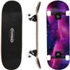 ChromeWheels 31 inch Skateboard Complete Skateboards Double Kick Skate Board 7 Layer Canadian Maple Deck Skateboard for Kids and Beginners view 1