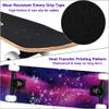 ChromeWheels 31 inch Skateboard Complete Skateboards Double Kick Skate Board 7 Layer Canadian Maple Deck Skateboard for Kids and Beginners view 3