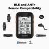 COOSPO Bike Computer Wireless GPS,Bike Speedometer with Auto Backlight, Bluetooth5.0 ANT Cycling GPS Computer,Bicycle Computer Wireless BC200 Bundle with CooSpo Cadence Speed Sensor  view 3