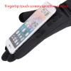 FUFU Gloves Winter Cycling Gloves, Bicycle Gloves, Full-Finger Mountain Rubber Pads, Touch Screen Gloves, Windproof, Waterproof, Non-Slip (Color : Black) view 2