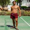 maamgic Mens Swim Trunks 5" with Mesh Lining Quick Dry Bathing Suits for Men Swim Shorts Swimwear Nylon Burgundy XX-Large view 2