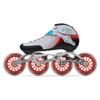 Bont Skates - Inline Speed Skating Racing Skates - GT4 Skate Boots + 6061 Frame + Elemental Wheels + ABEC5 Bearings (Black/Blue, 6.5 (100mm)) view 2