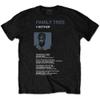 2Pac Tupac T Shirt Family Tree 4 Mother Logo Official Mens Black Size XXL view 1