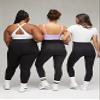 Motherhood Maternity womens Mama Prima Compression Post Pregnancy Seamless Leggings, Black, Small-Medium US view 4