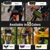 Lumiere & Co. Bike Handlebar Bag  Minimalist Design  3 Size options, Multiple Colors  Clip Straps, Hook & Loop, Shoulder Strap  (Black, Medium) view 3