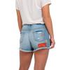 FOCO Kansas City Chiefs NFL Womens Team Logo Denim Shorts - 0 view 2