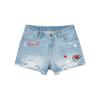 FOCO Kansas City Chiefs NFL Womens Team Logo Denim Shorts - 0 view 3