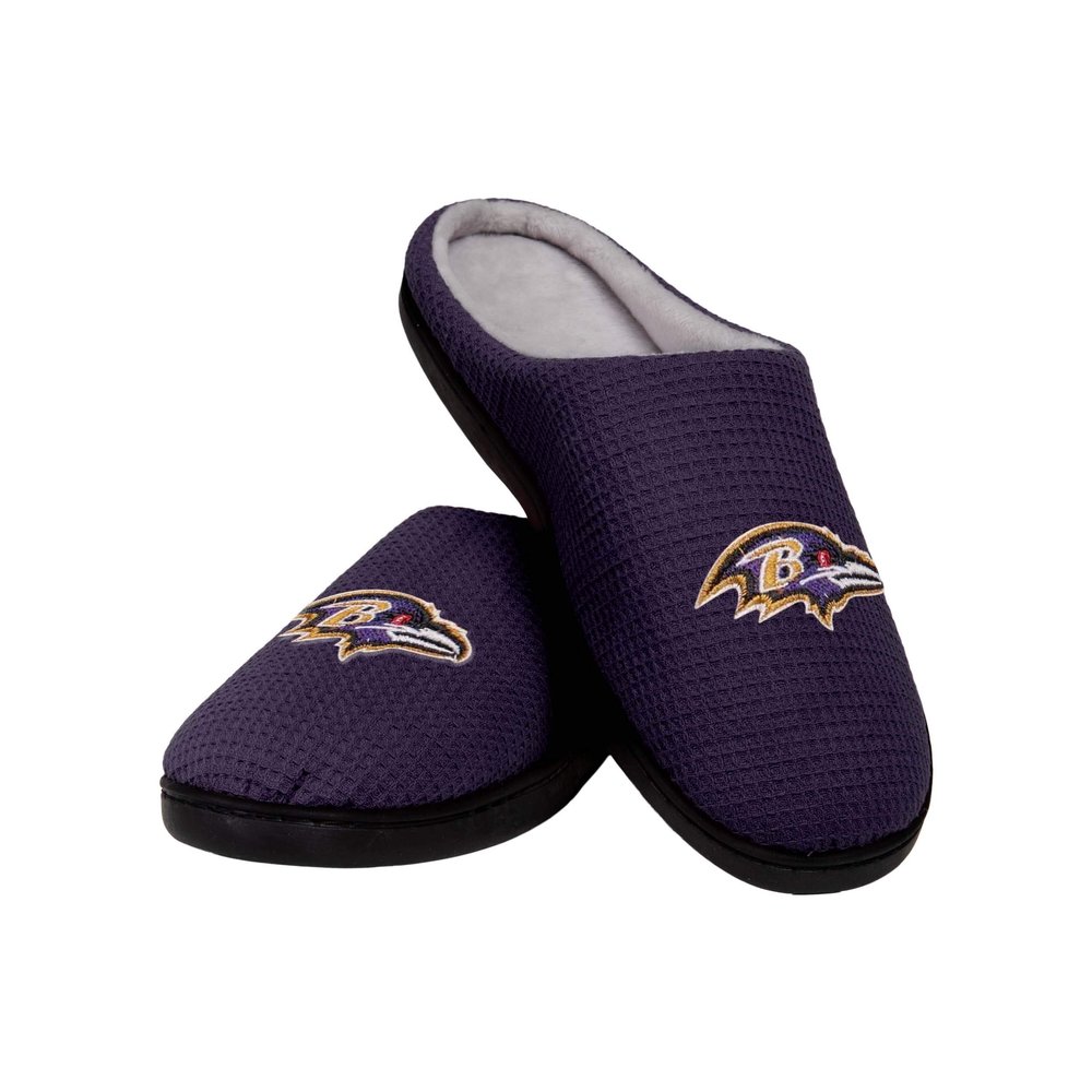 FOCO Baltimore Ravens NFL Mens Memory Foam Slide - M