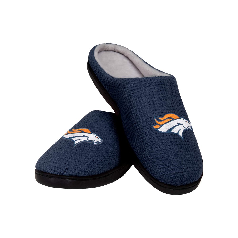 FOCO Denver Broncos NFL Mens Memory Foam Slide - S