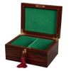 The House of Staunton Premium Chess Box (Macassar Ebony) view 1