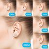 TTVOVO 925 Sterling Silver Stud Earrings Princess Cut Cubic Zirconia Sparkling Simulated CZ Diamond Earrings for Women Men Square 4 Prong Ear Studs Piercing Earrings Hypoallergenic Jewelry Gifts, 6MM view 3