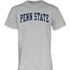 Blue 84 Men's Penn State Nittany Lions Arching Team Name Dark Heather Short Sleeve T Shirt, Penn State Nittany Lions Dark Heather, Medium view 1