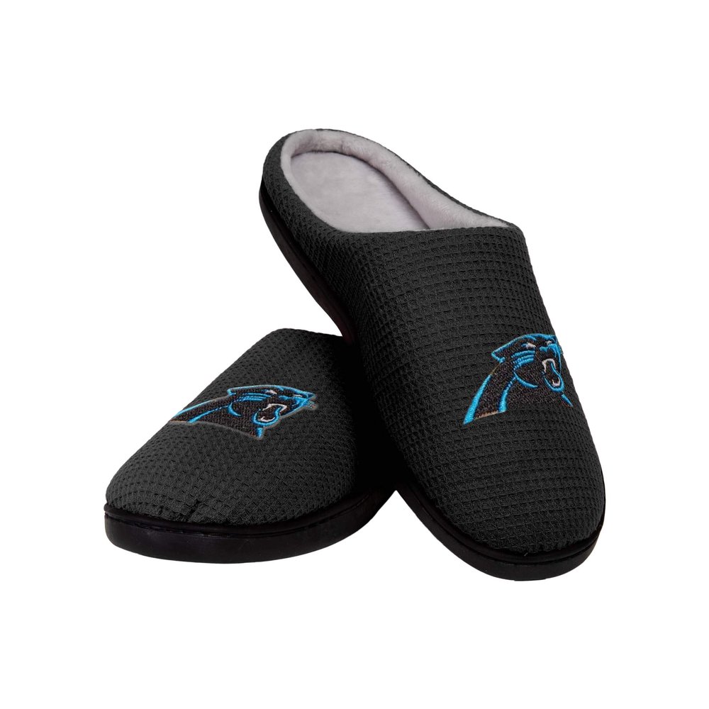 FOCO Carolina Panthers NFL Mens Memory Foam Slide - S