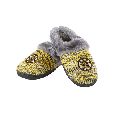 FOCO Boston Bruins NHL Womens Peak Slide Slipper - S