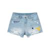 FOCO NCAA Womens Team Logo Denim Shorts - 2 view 3