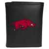 Siskiyou Sports NCAA Arkansas Razorbacks Mens Tri-fold Wallet & Valet Key Chain, Black, One Size view 2